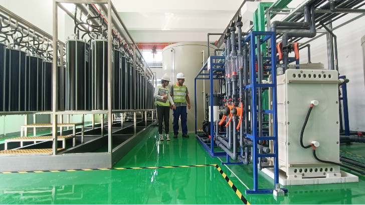 含重金屬離子的工業廢水處理方法