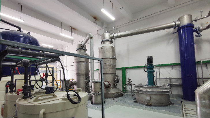 廢水零排放技術中機械蒸汽再壓縮循環(huán)蒸發(fā)基本原理