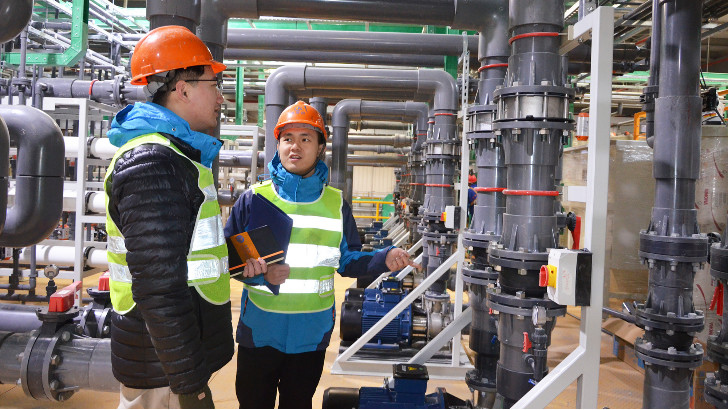 電鍍廢水處理設(shè)備中電泳漆循環(huán)泵如何安裝