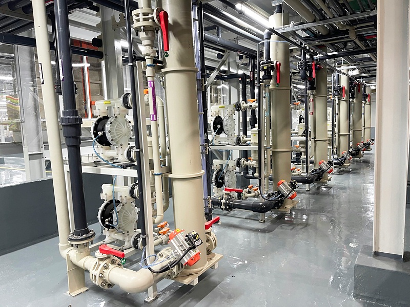 研磨廢水處理工程工藝及特點(diǎn)說明