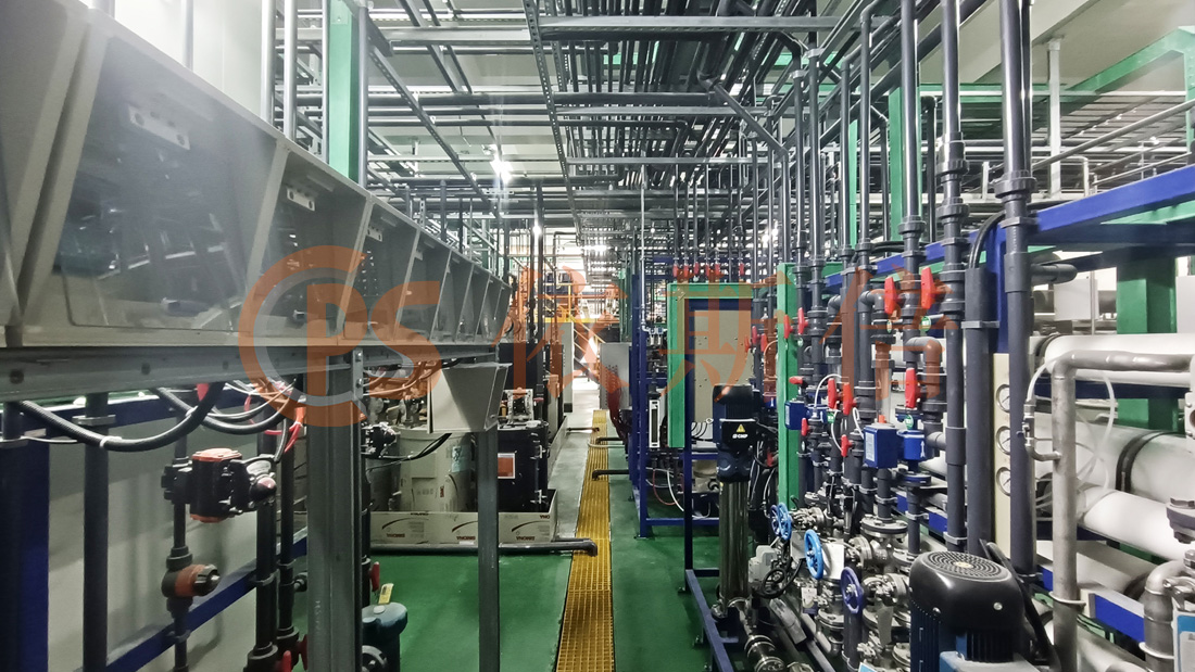 國(guó)力電子廢水處理中水回用系統(tǒng)工程